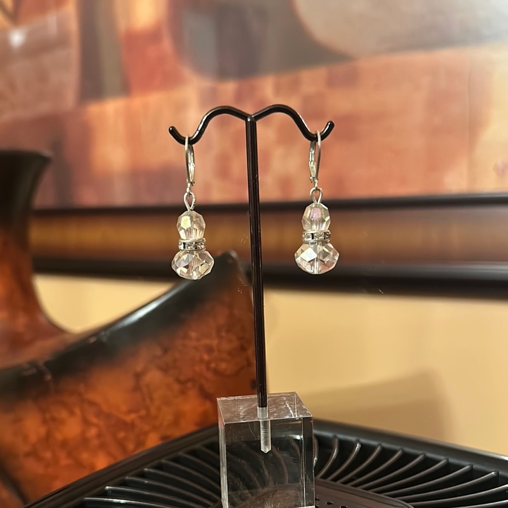 Radiant Gold Hoop Earrings with Sparkling Gemstones